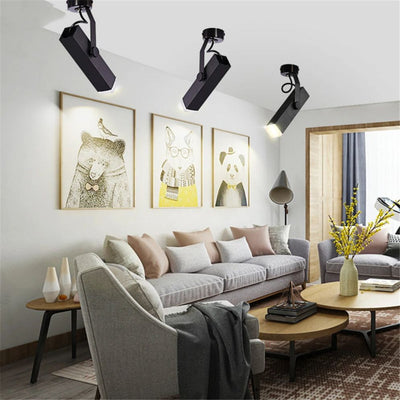 Spot Led Encastré Rotatif 360° Carré Extensible - Lumiine
