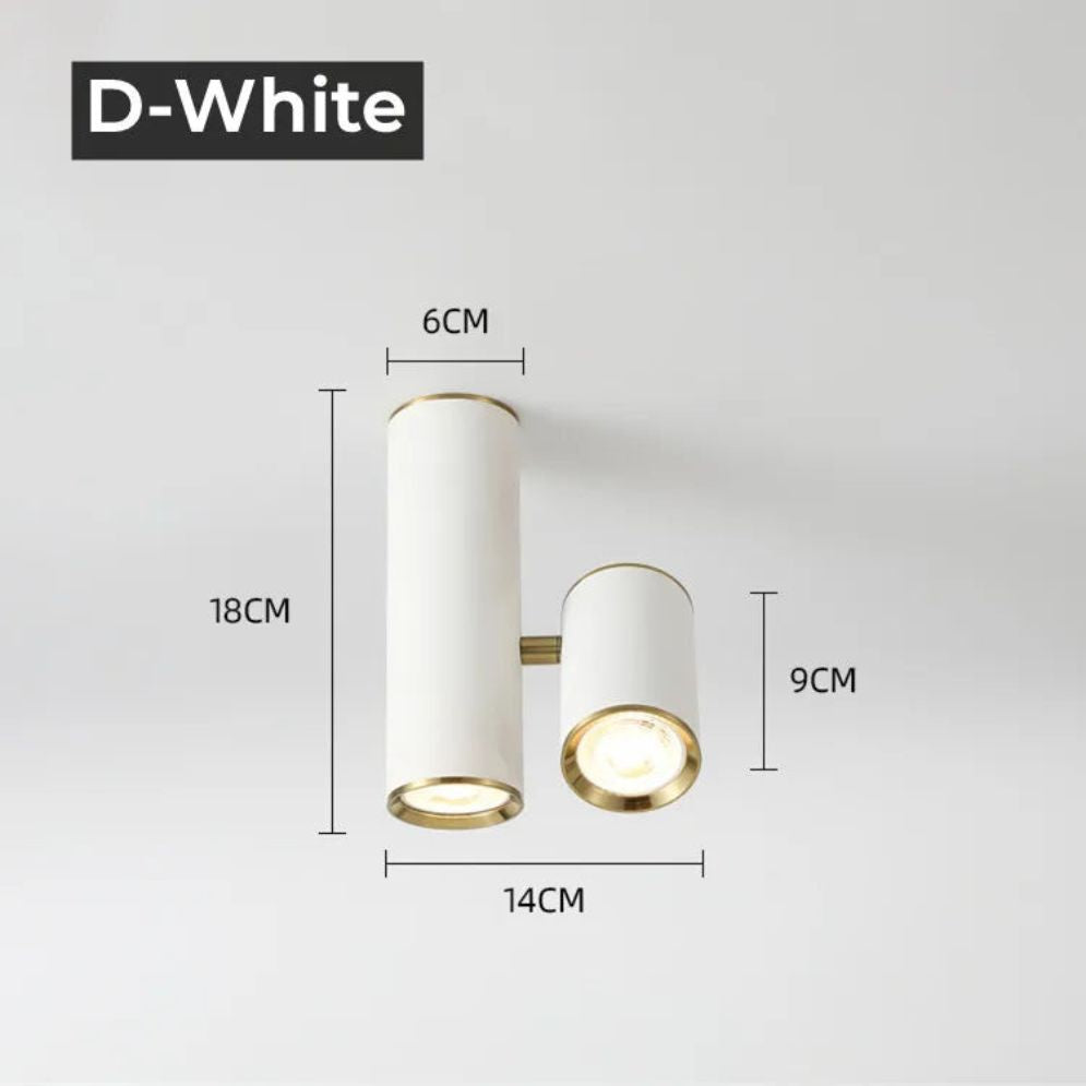 Spot Led GU10 Réglable Monté en Surface pour Plafond - Lumiine