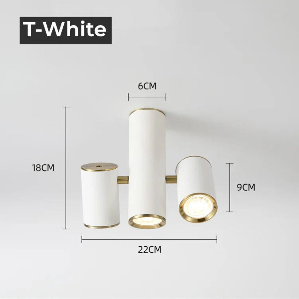 Spot Led GU10 Réglable Monté en Surface pour Plafond - Lumiine