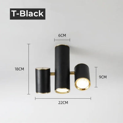 Spot Led GU10 Réglable Monté en Surface pour Plafond - Lumiine