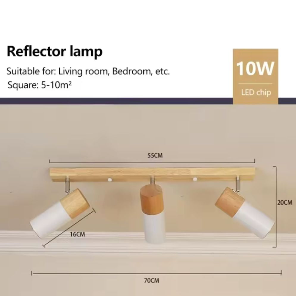 Spot Led Orientable Design Nordic - Lumiine

