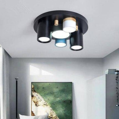 Spot Moderne led avec Plusieurs Cylindres en Métal Light - Lumiine