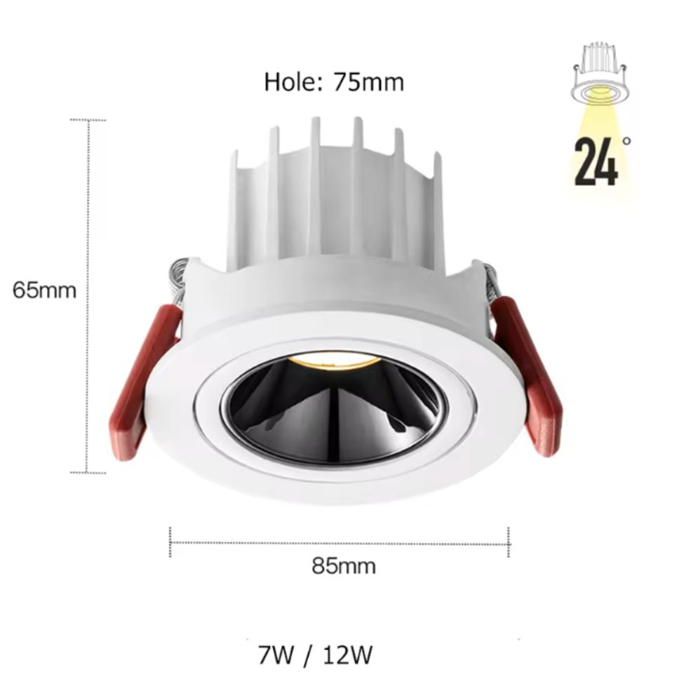 Spot Moderne Led Rond et Offre Orientable Slim