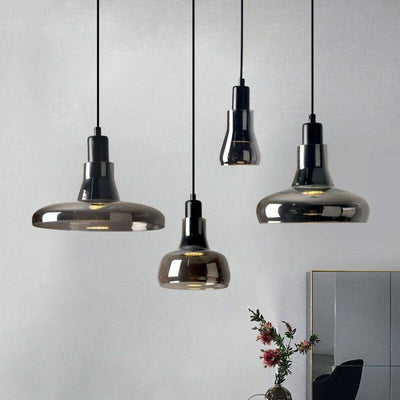 Suspension à Led en Verre de Différentes Formes - Lumiine
