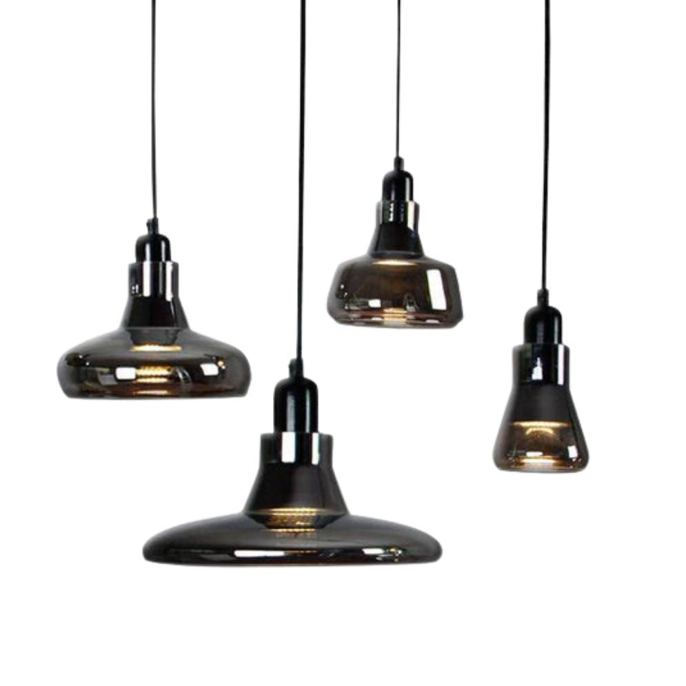 Suspension à Led en Verre de Différentes Formes - Lumiine