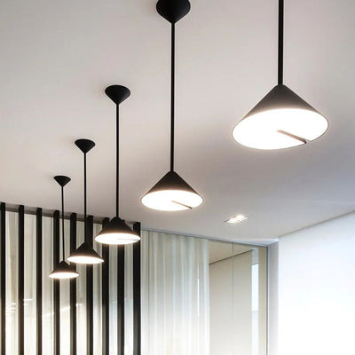 Suspension Aluminium En Forme De Cône - Lumiine