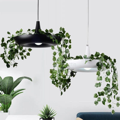 Suspension avec Plante Verte Trazos - Lumiine
