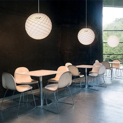 Suspension Blanche Design Italien Décoration Esthétique - Lumiine