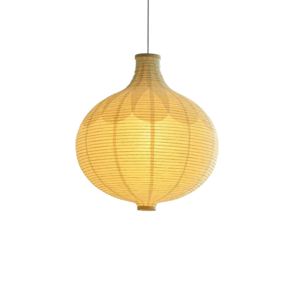 Suspension Boule Papier Wicker - Lumiine