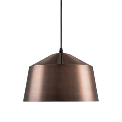 Suspension design à LED Abat-Jour Cuivre Style Industriel - Lumiine