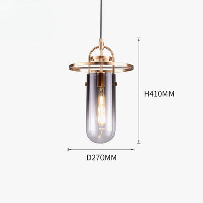 Suspension Design à LED avec Abat-Jour en Verre Créative - Lumiine