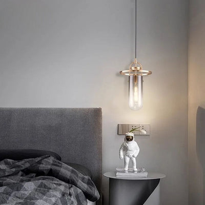 Suspension Design à LED avec Abat-Jour en Verre Créative - Lumiine