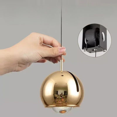 Suspension Design LED Boule Dirigeable Colorée Hanging - Lumiine