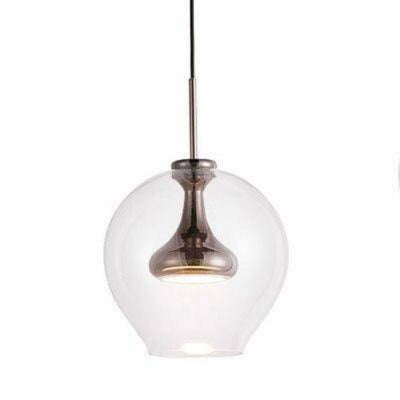 Suspension Design à Led en Métal Doré Boules en Verre Loft - Lumiine
