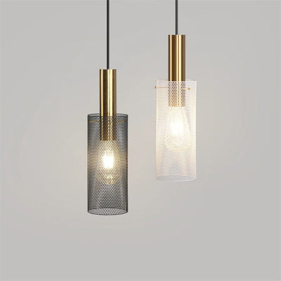 Suspension Design à Led Ronde à Trous - Lumiine
