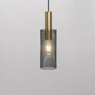 Suspension Design à Led Ronde à Trous - Lumiine
