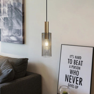 Suspension Design à Led Ronde à Trous - Lumiine
