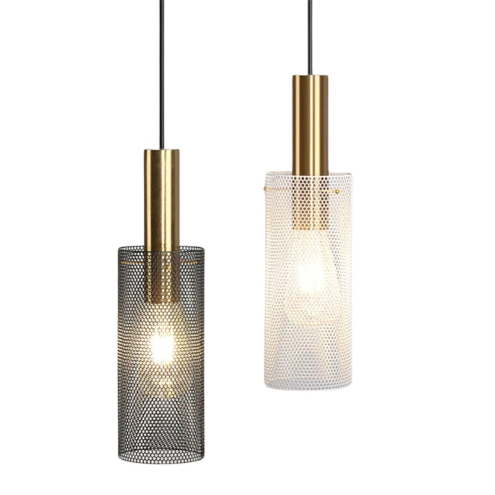 Suspension Design à Led Ronde à Trous - Lumiine

