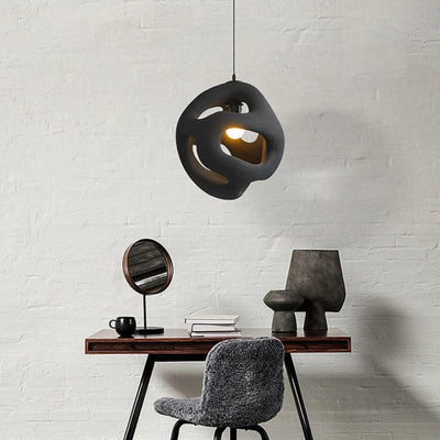 Suspension Design Cône en Résine Nordic - Lumiine