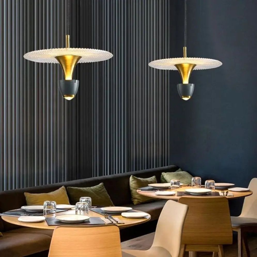 Suspension Design de Couleur en Acrylique Clizia - Lumiine