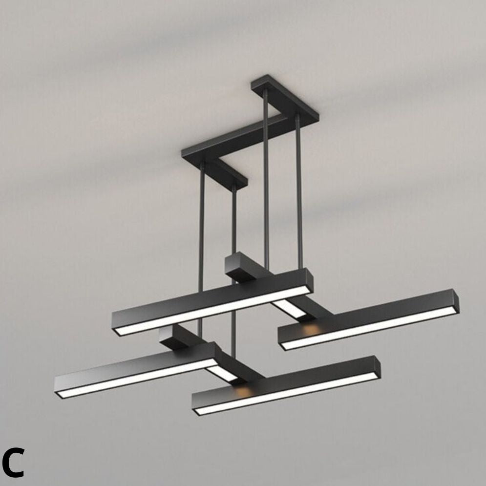 Suspension Design en Métal de Différentes Formes - Lumiine