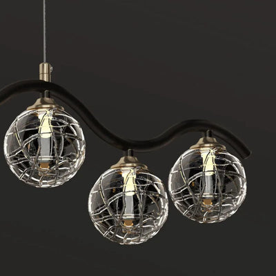 Suspension Design en Métal et Verre