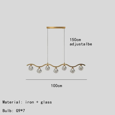 Suspension Design en Métal et Verre