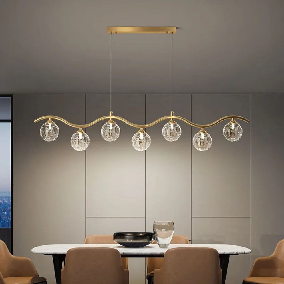 Suspension Design en Métal et Verre