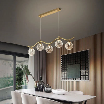 Suspension Design en Métal et Verre