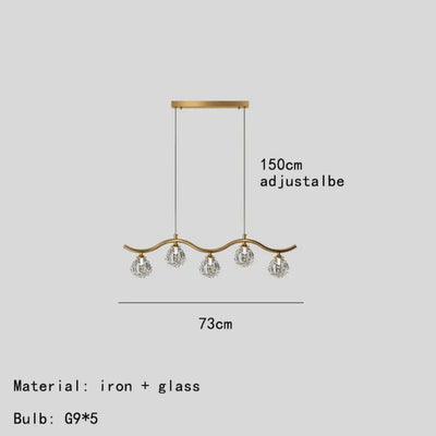 Suspension Design en Métal et Verre
