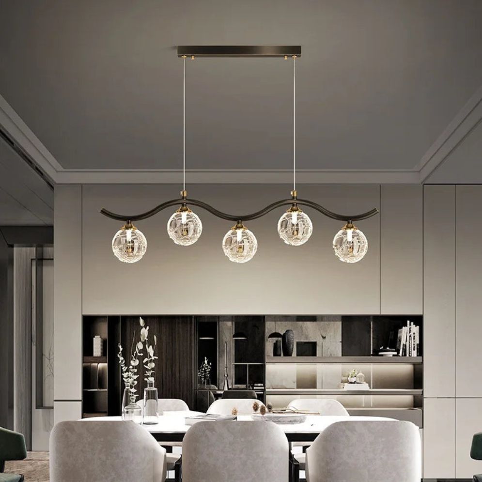 Suspension Design en Métal et Verre