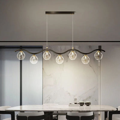 Suspension Design en Métal et Verre