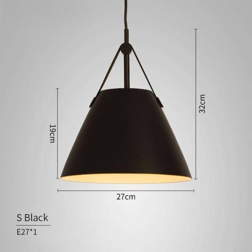 Suspension Design en Métal Style Loft et Tissu Lotus - Lumiine