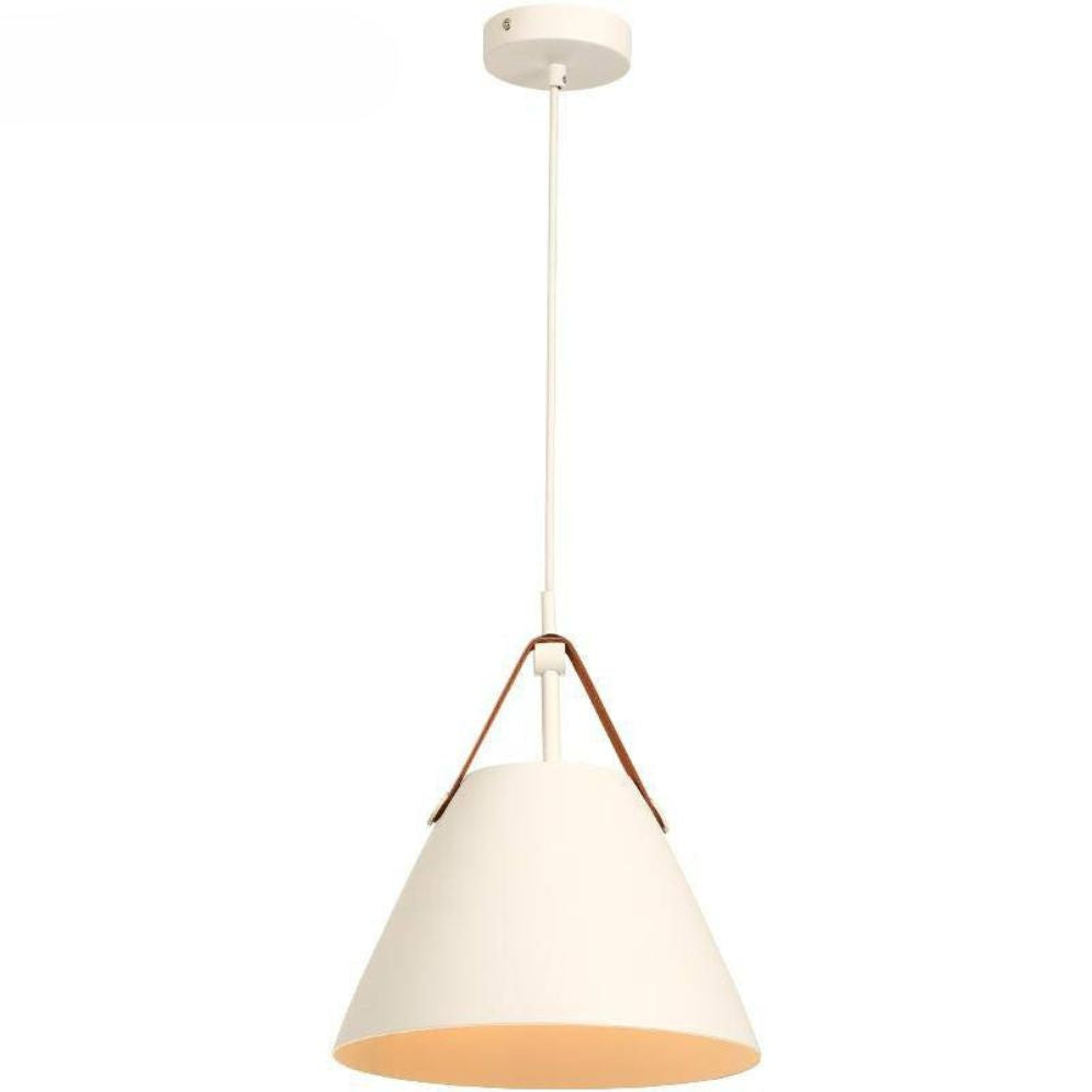 Suspension Design en Métal Style Loft et Tissu Lotus - Lumiine
