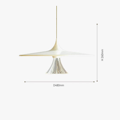Suspension Design Italien Haut de Gamme pour Décoration Esthétique - Lumiine