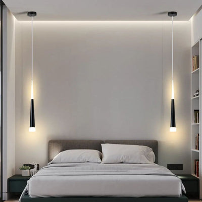 Suspension Design Led en Forme de Cône (Plusieurs Couleurs) | Lumiine