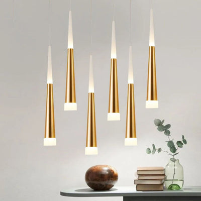 Suspension Design Led en Forme de Cône (Plusieurs Couleurs) | Lumiine
