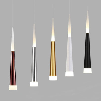 Suspension Design Led en Forme de Cône (Plusieurs Couleurs) | Lumiine
