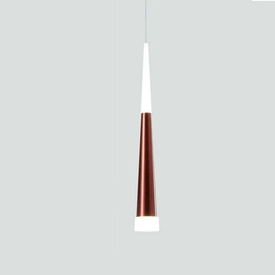 Suspension Design Led en Forme de Cône (Plusieurs Couleurs) | Lumiine