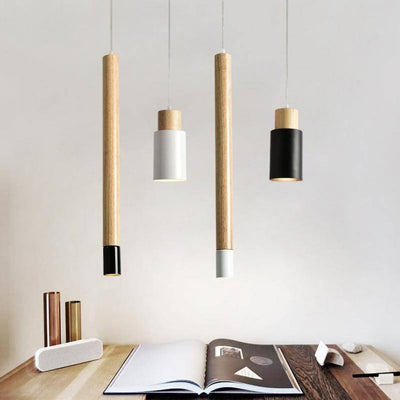 Suspension Design Led en Tube de Couleur - Lumiine