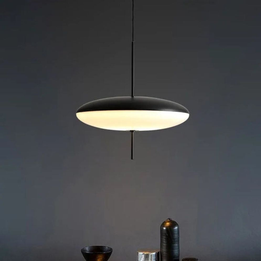 Suspension Design Led Minimaliste Géométrique Oryna - Lumiine