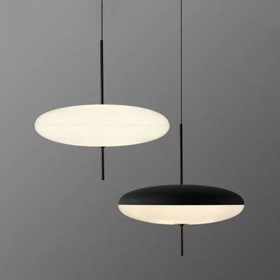 Suspension Design Led Minimaliste Géométrique Oryna - Lumiine