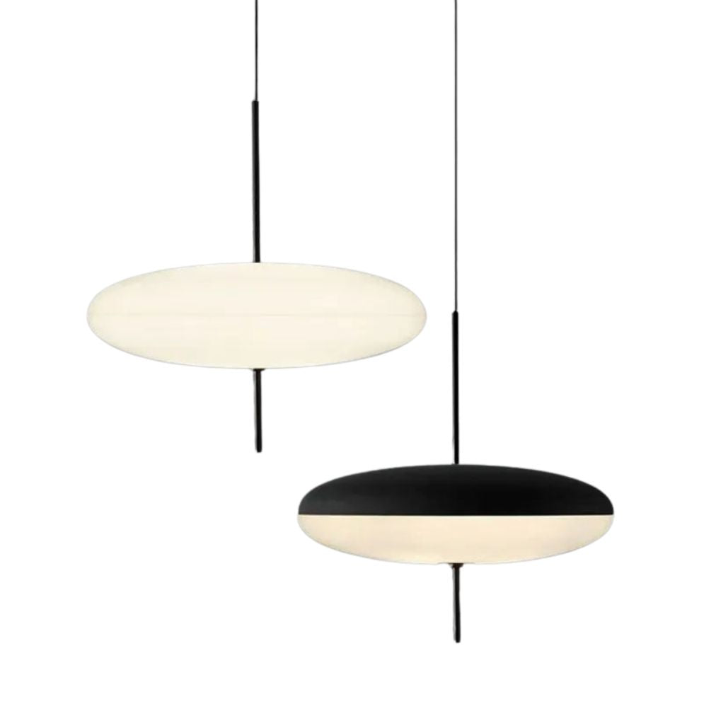 Suspension Design Led Minimaliste Géométrique Oryna - Lumiine