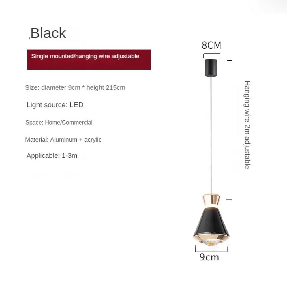 Suspension en Aluminium Moderne de Plusieurs Couleurs Loft