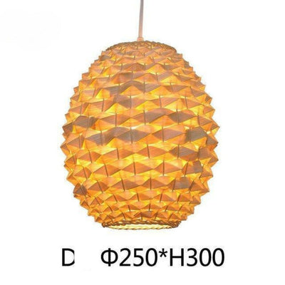 Suspension Bambou Créative pour Éclairage Intérieur Moderne - Lumiine