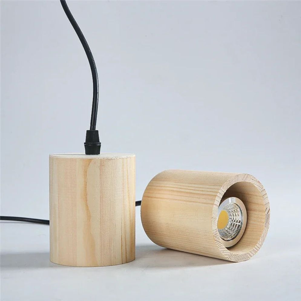 Suspension en Bois Classiques Nordiques - Lumiine