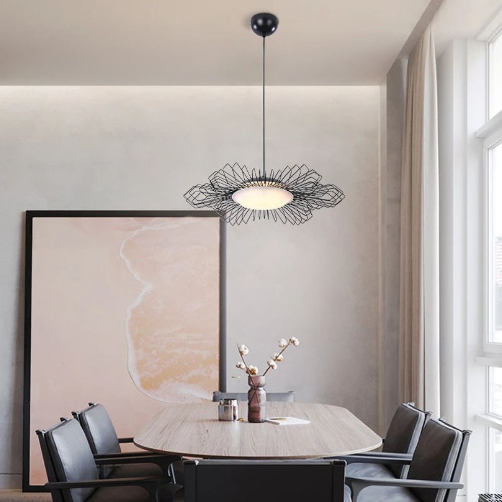 Suspension en Métal pour Salle à Manger Îlot de Cuisine - Lumiine