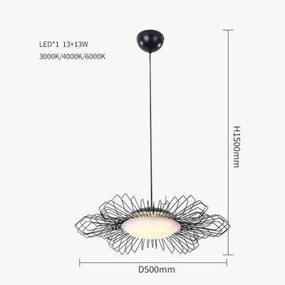 Suspension en Métal pour Salle à Manger Îlot de Cuisine - Lumiine