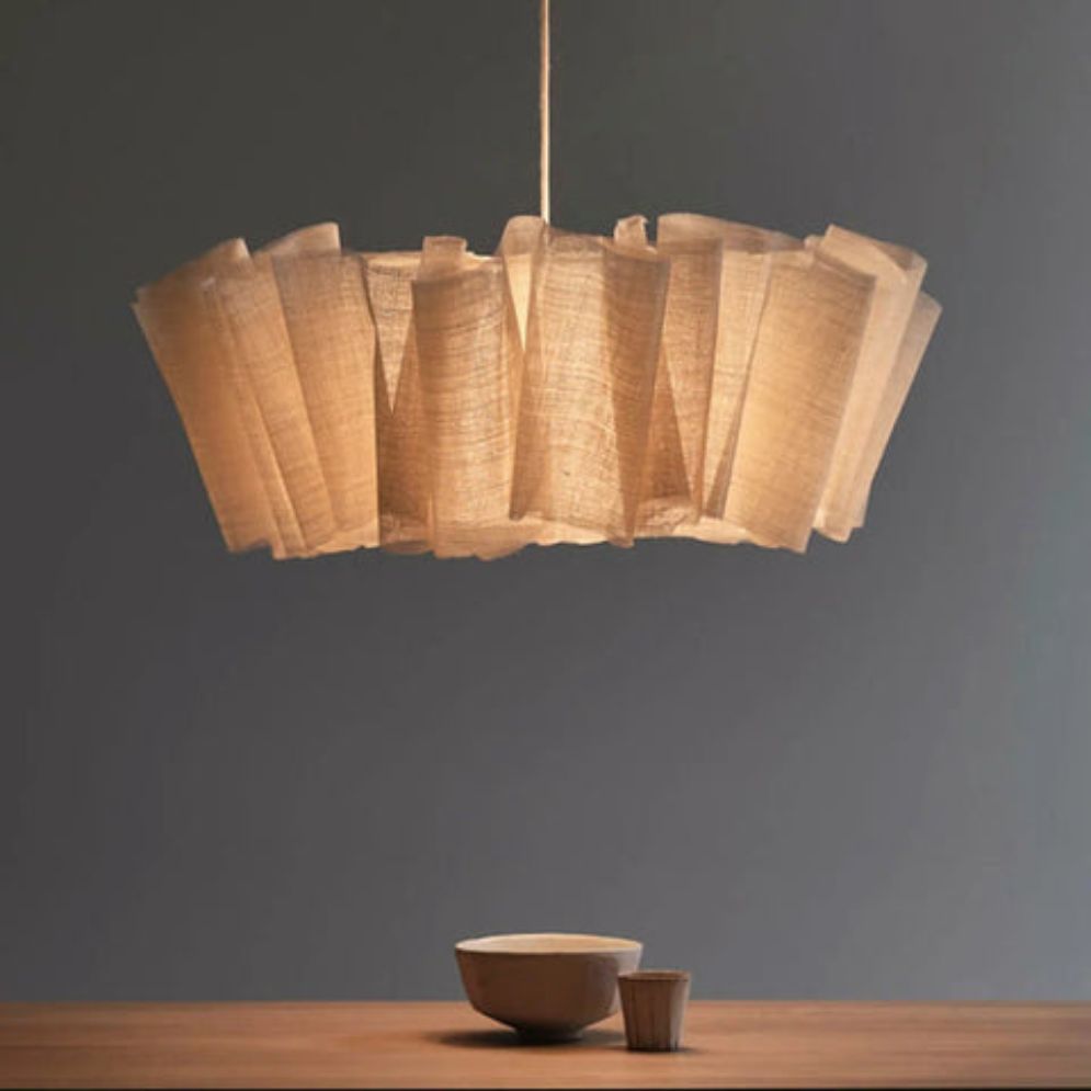 Suspension en Tissu Tricoté Style Nordique pour Intérieur Élégant - Lumiine