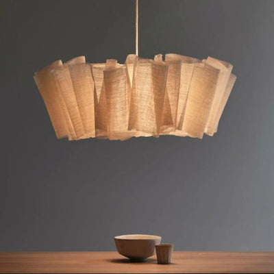 Suspension en Tissu Tricoté Style Nordique pour Intérieur Élégant - Lumiine